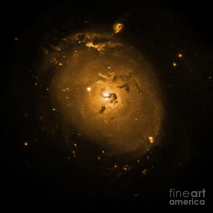 Black Hole Optical Photograph by Nasa
