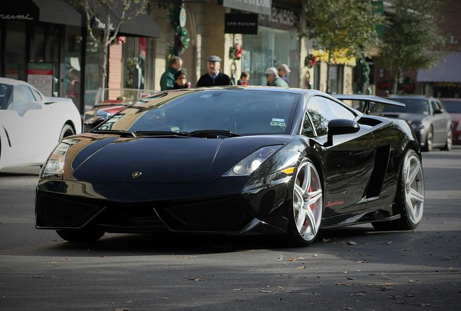 Black Lamborghini Gallardo Photograph by Jason Steele - Fine Art America