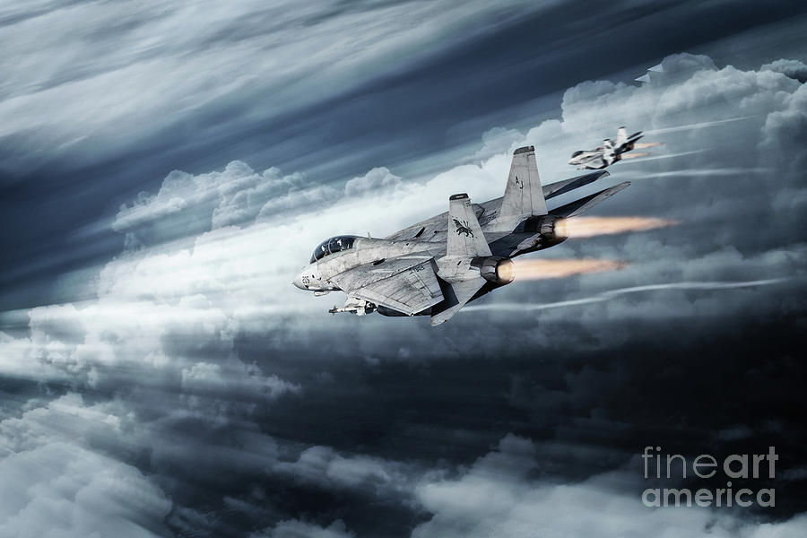 Black Lions Digital Art by Airpower Art
