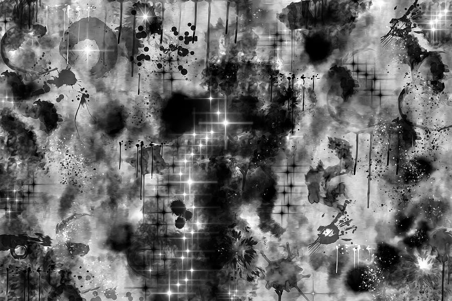 Black Nebula Digital Art by Brandi Untz