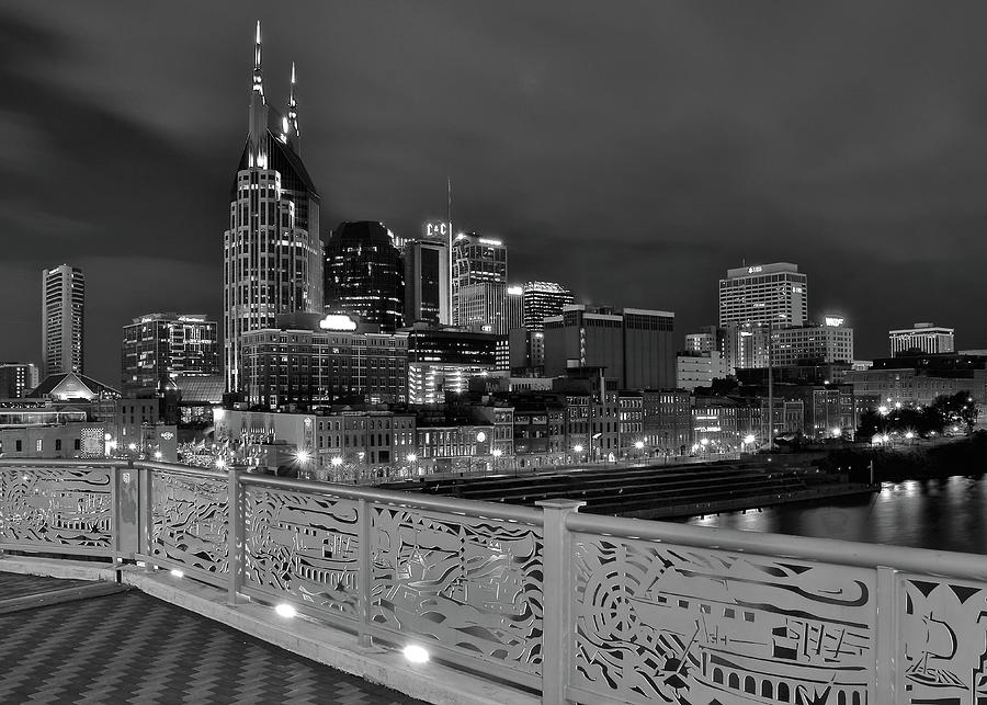 Black Night in Nashville Photograph by Frozen in Time Fine Art Photography