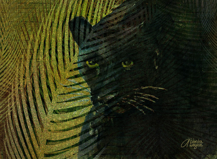 Black Panther Mixed Media by Arline Wagner