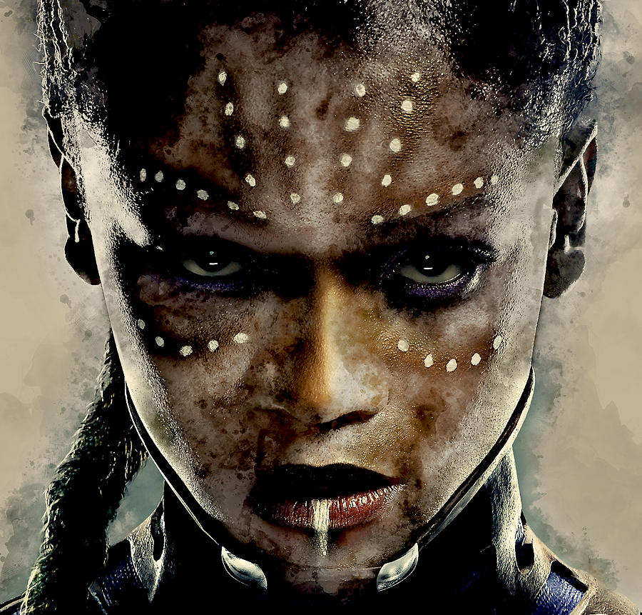 Black Panther Shuri Mixed Media by Marvin Blaine