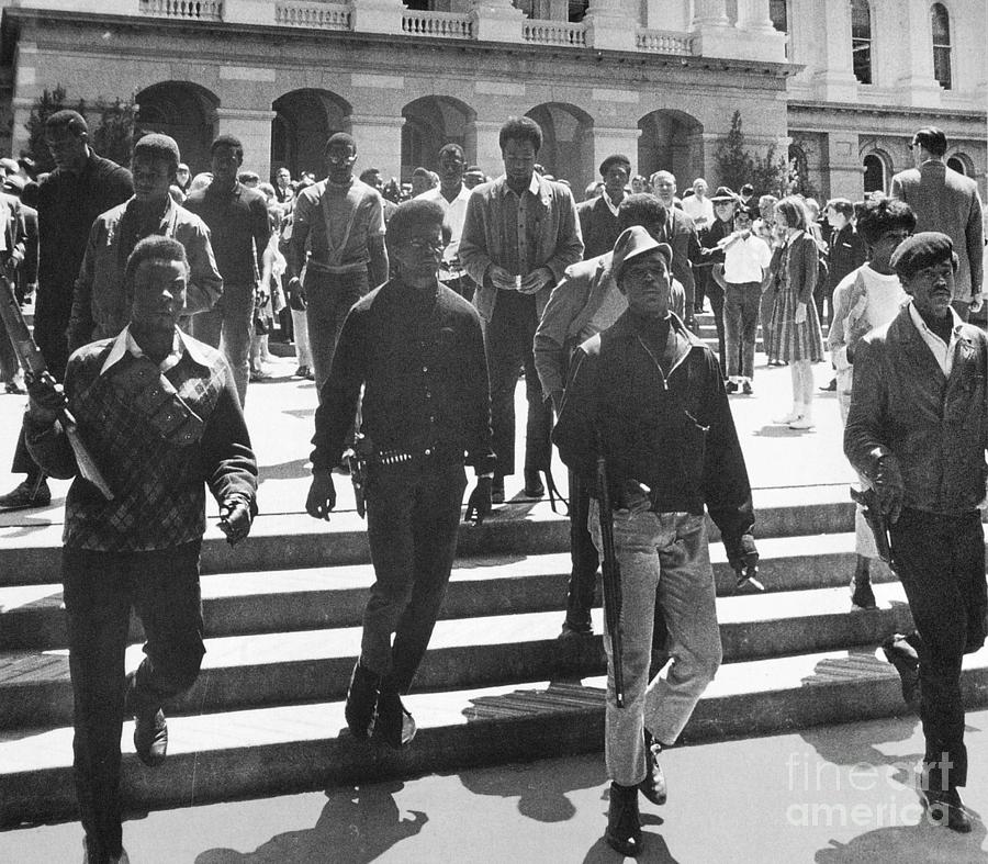 Black Panthers, 1967 Photograph by Granger