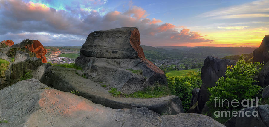 Black Rock 3.0 Panoramic Photograph by Yhun Suarez