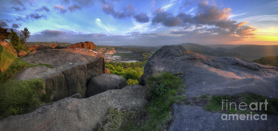 Black Rock 6.0 Panoramic Photograph by Yhun Suarez