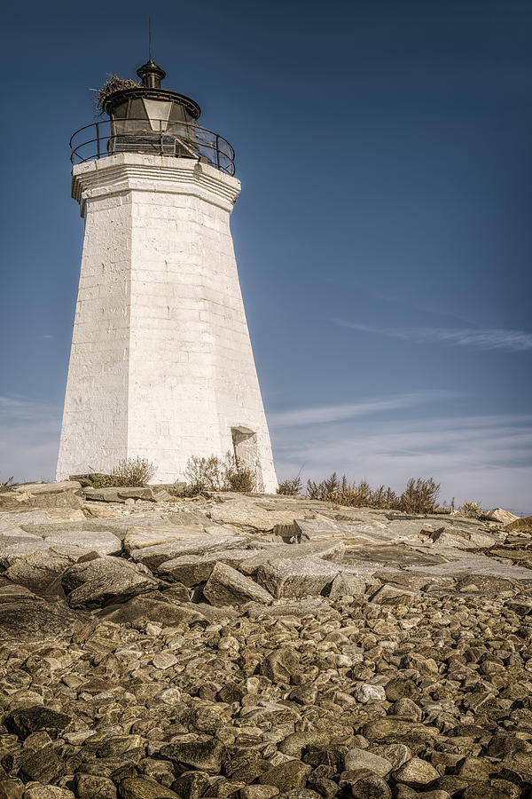 Black Rock Harbor Lighthouse II Photograph by Joan Carroll