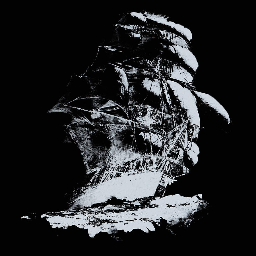 Black Sails Painting by AM FineArtPrints