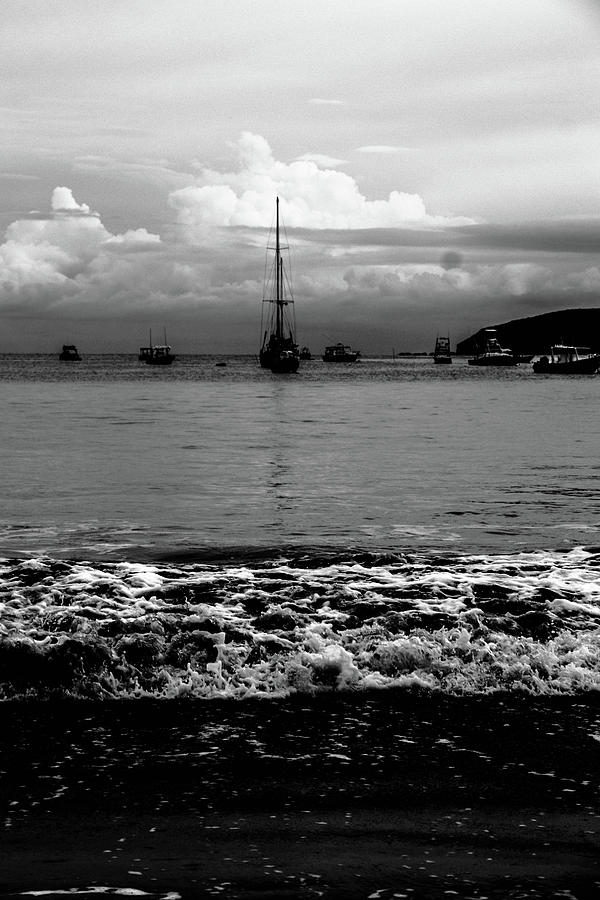 Black And White Photograph - Black Sails by D Justin Johns