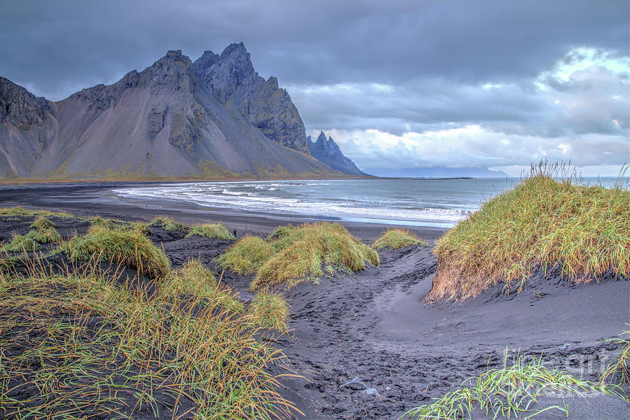 Black Sand Beach at Stokknes, Iceland by Gordon Wood Black Sand Beach at Stokknes, Iceland by Gordon Wood