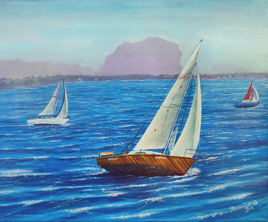 Black Sea Regatta Painting