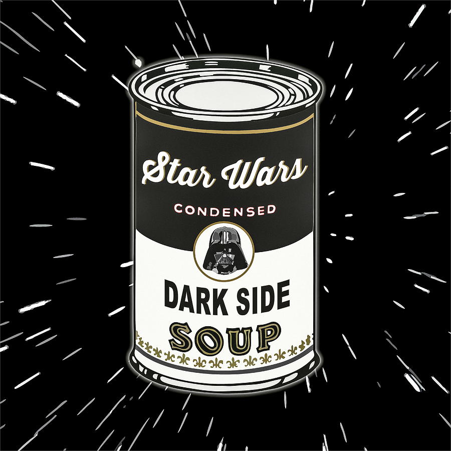 Star Wars Digital Art - Black soup by Tony Leone