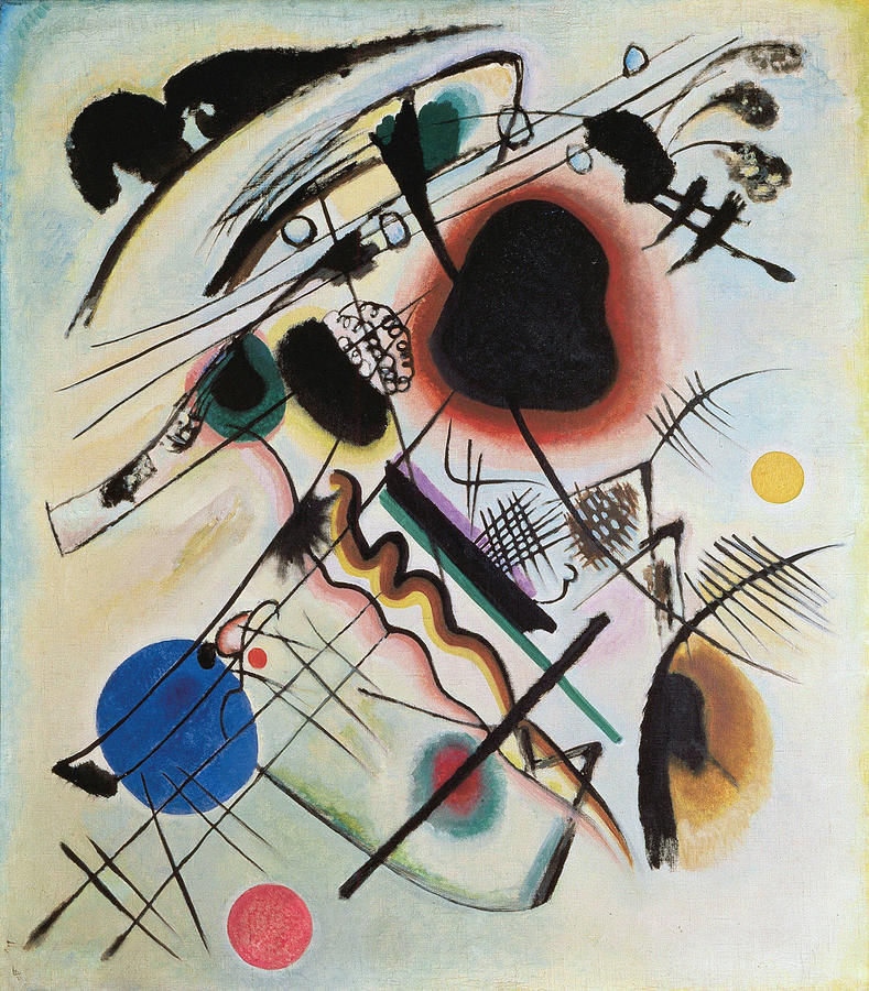 Black Spot Painting by Wassily Kandinsky - Pixels