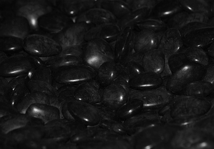 Black Stones Photograph by Cheryl Day
