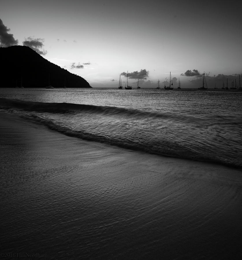  Black Sunset  Photograph by Timothy Needham