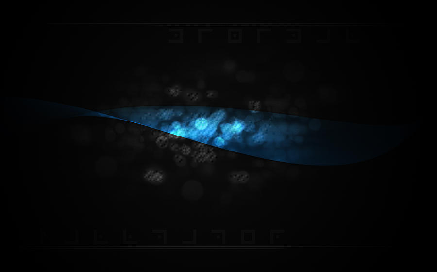 Swordfish Digital Art - Black by Super Lovely