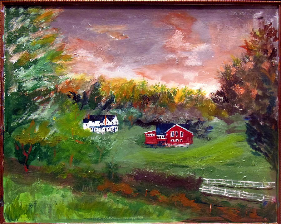 Blackberry Farm Sunset Painting by Max Bowermeister - Pixels