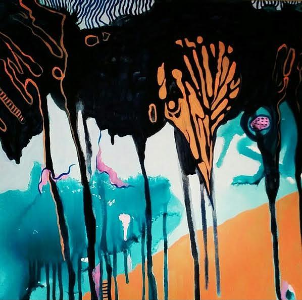 Blackbird melt Painting by Susan Curtin - Fine Art America