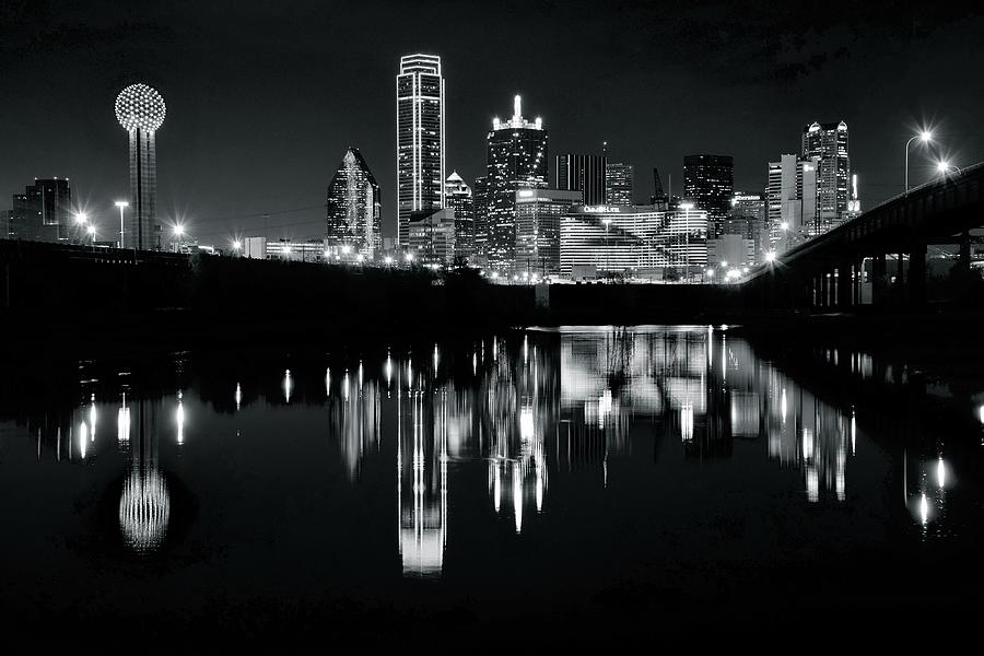 Dallas Photograph - Blackest Black in Dallas by Frozen in Time Fine Art Photography