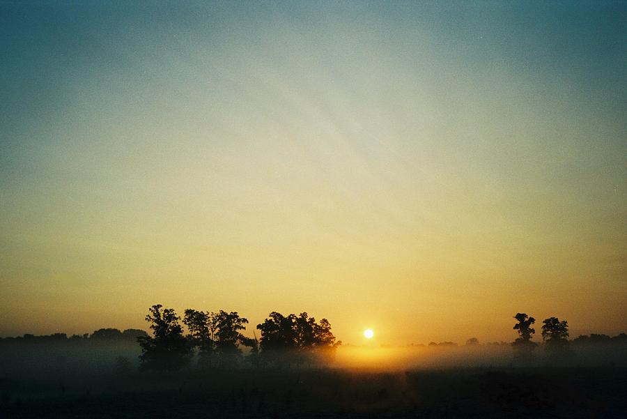Landscape Photograph - Blackford County Morning by Gene Linder Landscape Photograph - Blackford County Morning by Gene Linder