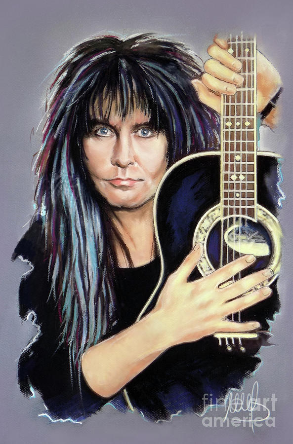 Bass Pastel - Blackie Lawless - WASP by Melanie D