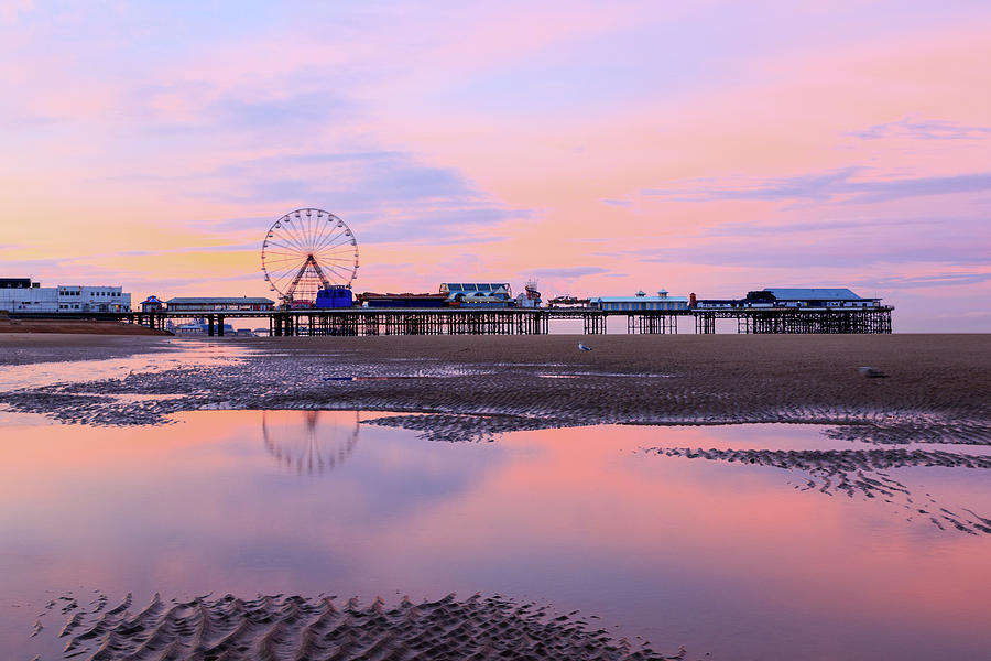 Blackpool Sunrise Photograph by Chris Smith