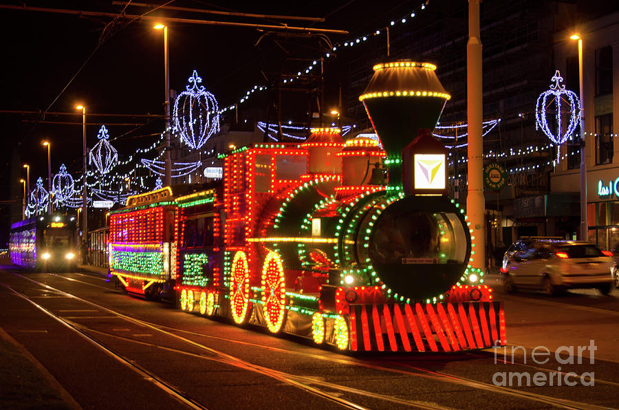 Blackpool tram Photograph by Steev Stamford