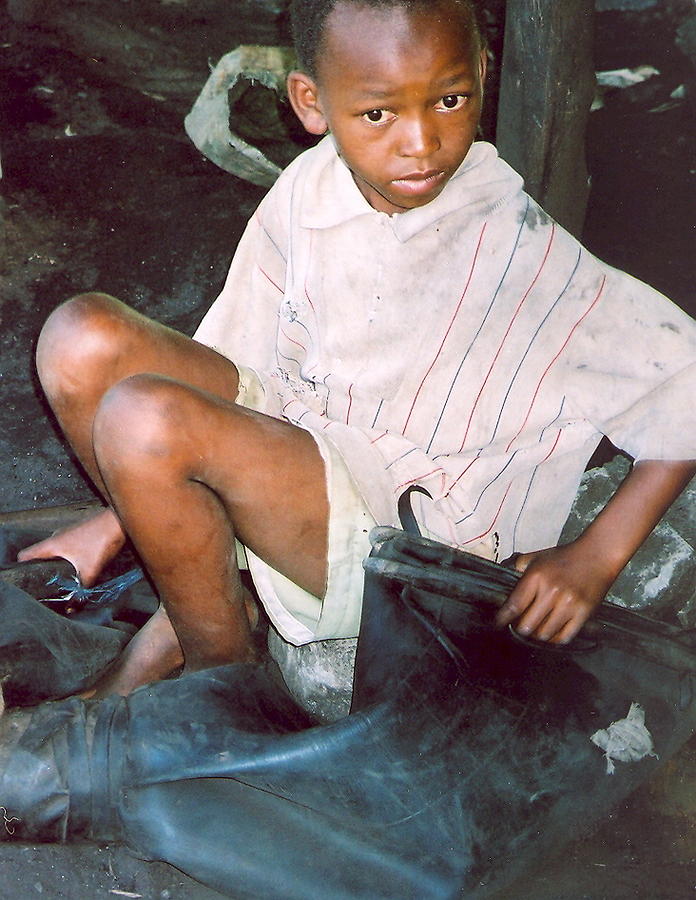 Blacksmith Boy Photograph by Andrea Simon