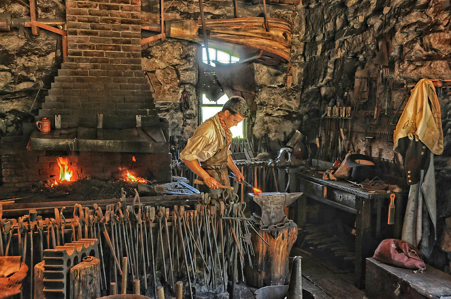 Blacksmith Shop Photograph by Mike Martin