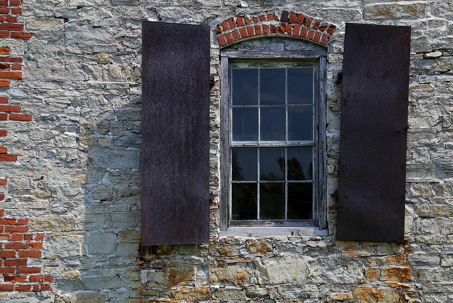 Blacksmith Shop Window 3 Photograph by Mary Bedy