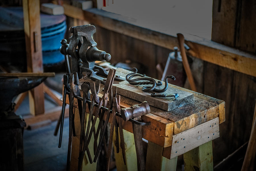Tool Photograph - Blacksmith Tools by Paul Freidlund