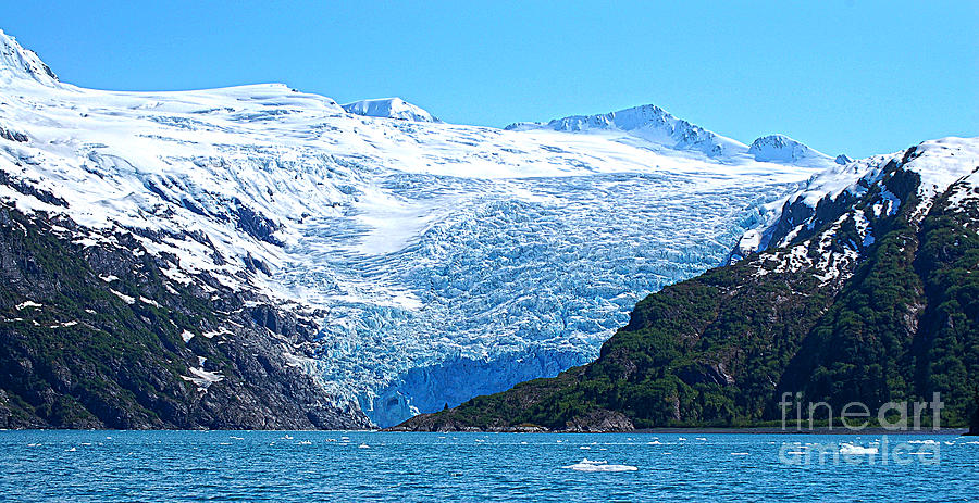 Blackstone Beliot Glacier Alaska Photograph by Diane E Berry