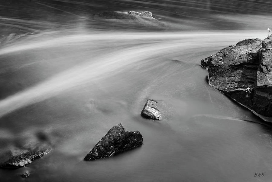 Blackstone River II Albion BW Photograph by David Gordon