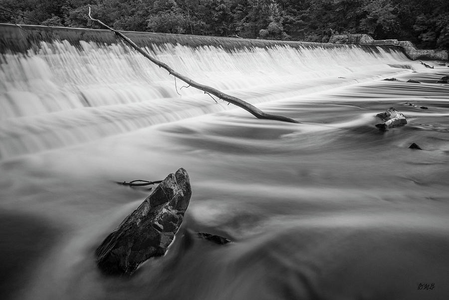Blackstone River III Albion BW Photograph by David Gordon