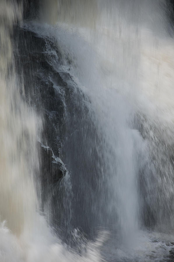 2011 Photograph - Blackwater Falls Detail by Lauren Brice