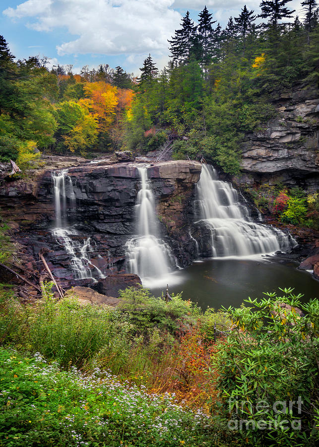Blackwater Falls I Photograph by Karen Jorstad