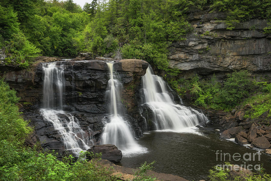 Blackwater Falls  Photograph by Michael Ver Sprill
