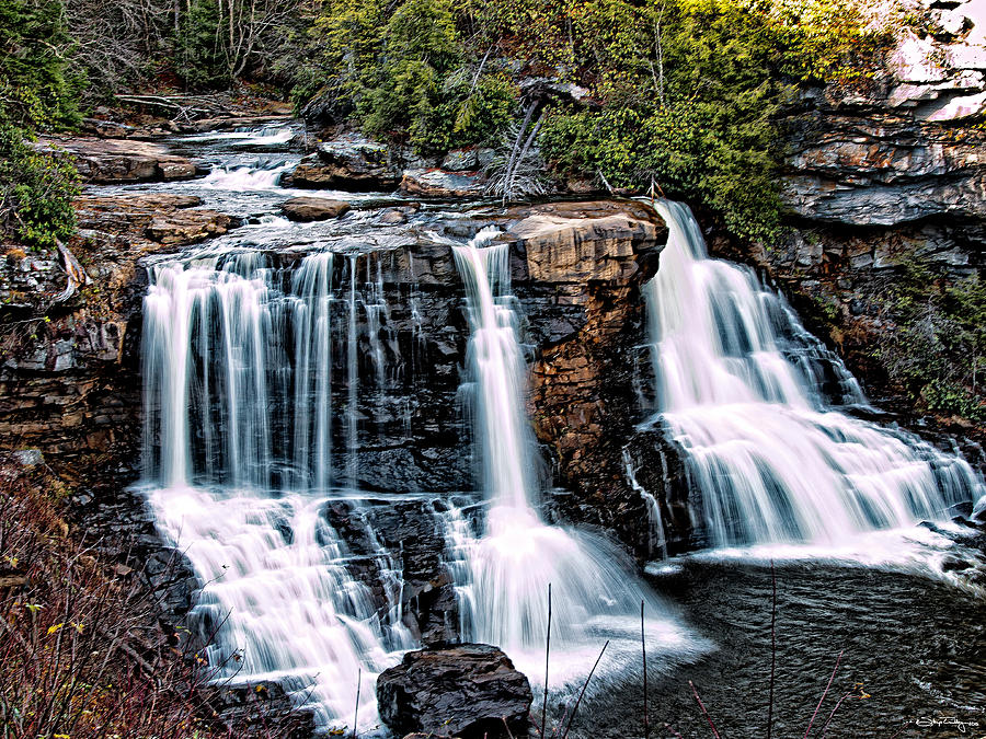 Blackwater Falls, West Virginia Photograph by Skip Tribby