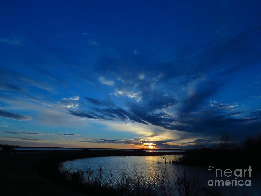 Blackwater sunset two Photograph by Rrrose Pix