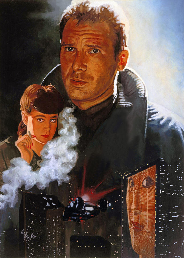 Blade Runner Painting by Neil Feigeles - Fine Art America