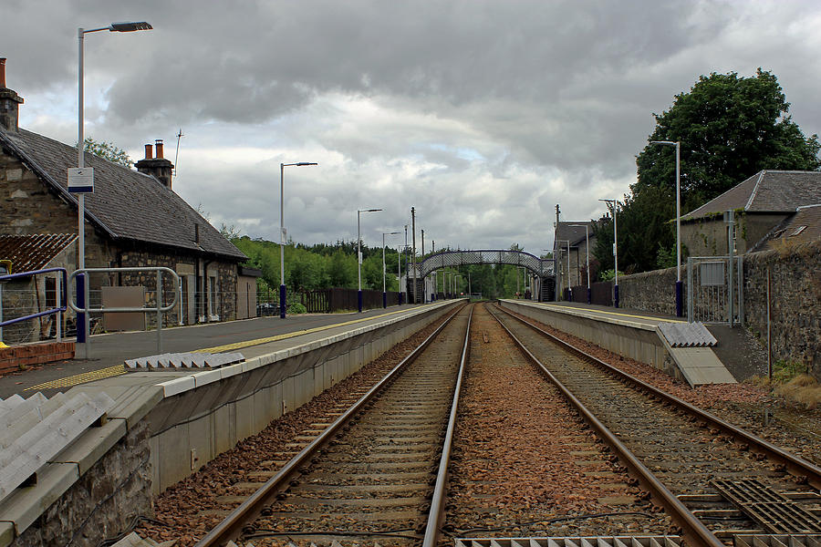 Blair Atholl Station Photograph by Tony Murtagh