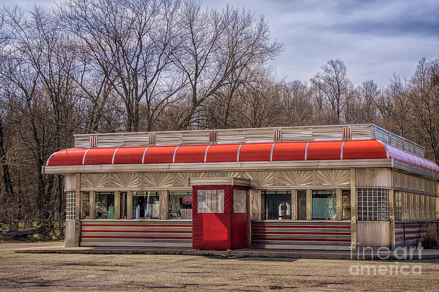Blairstown New Jersey Diner Photograph by Priscilla Burgers