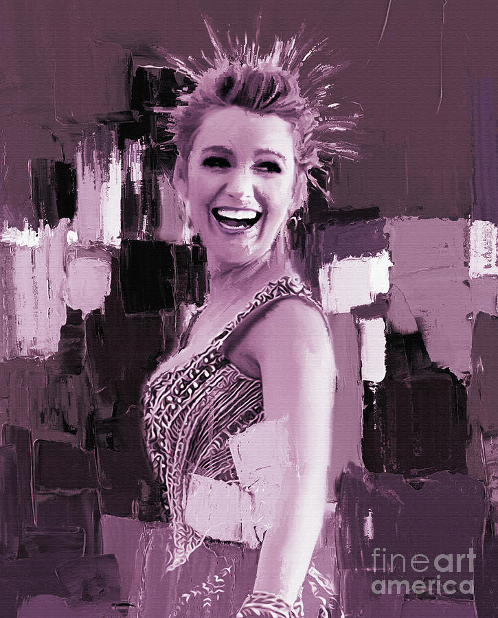 Blake Lively 11 Painting by Gull G