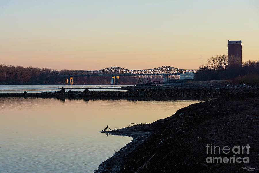 Blanchette And Missouri River Photograph by Jennifer White