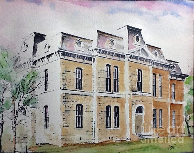 Blanco County Courthouse by Harold Teel Blanco County Courthouse by Harold Teel