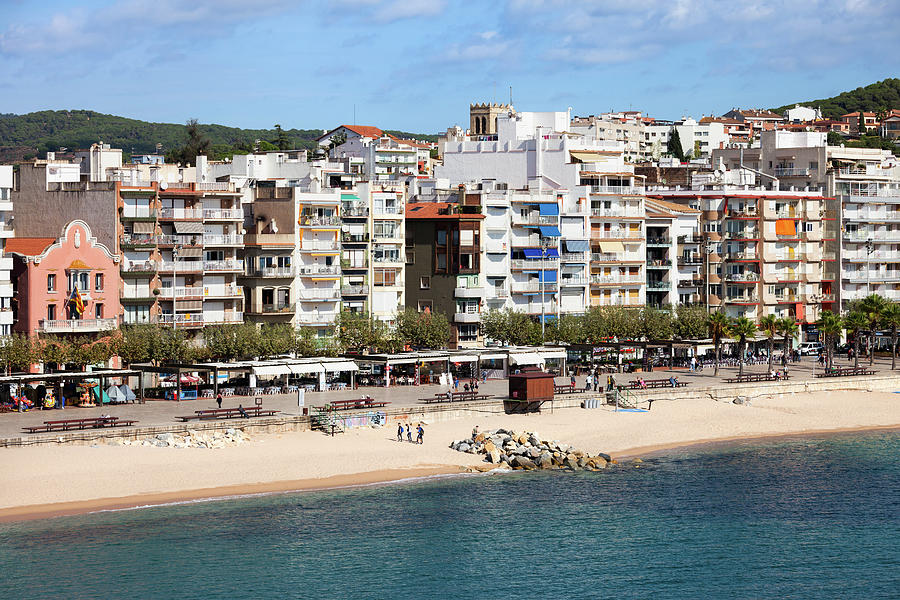 Blanes Resort Town on Costa Brava in Spain Photograph by Artur Bogacki