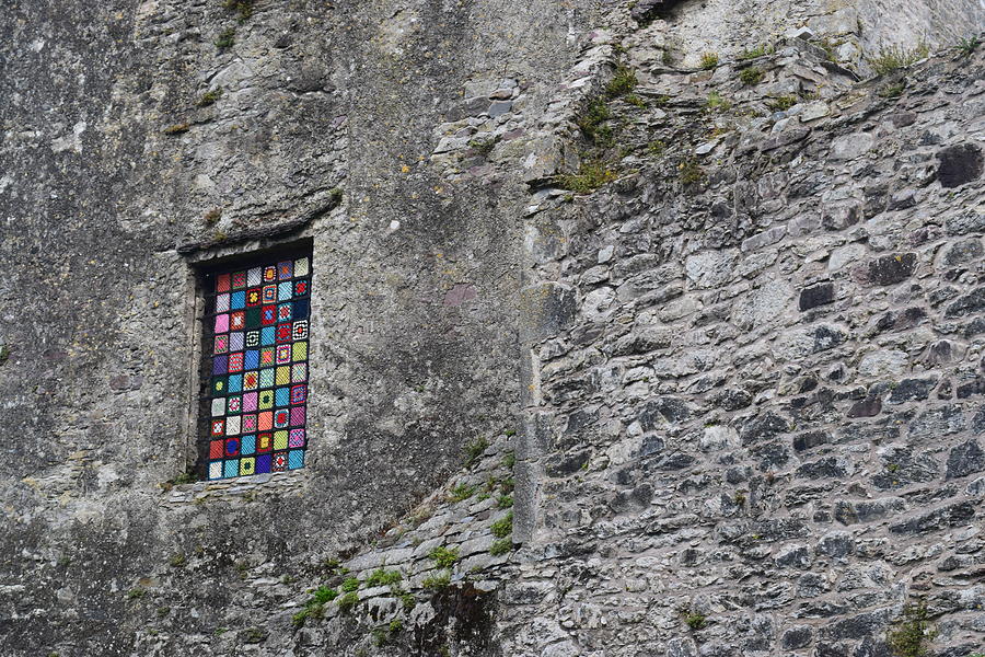 Blarney Castle Window Photograph by Curtis Krusie