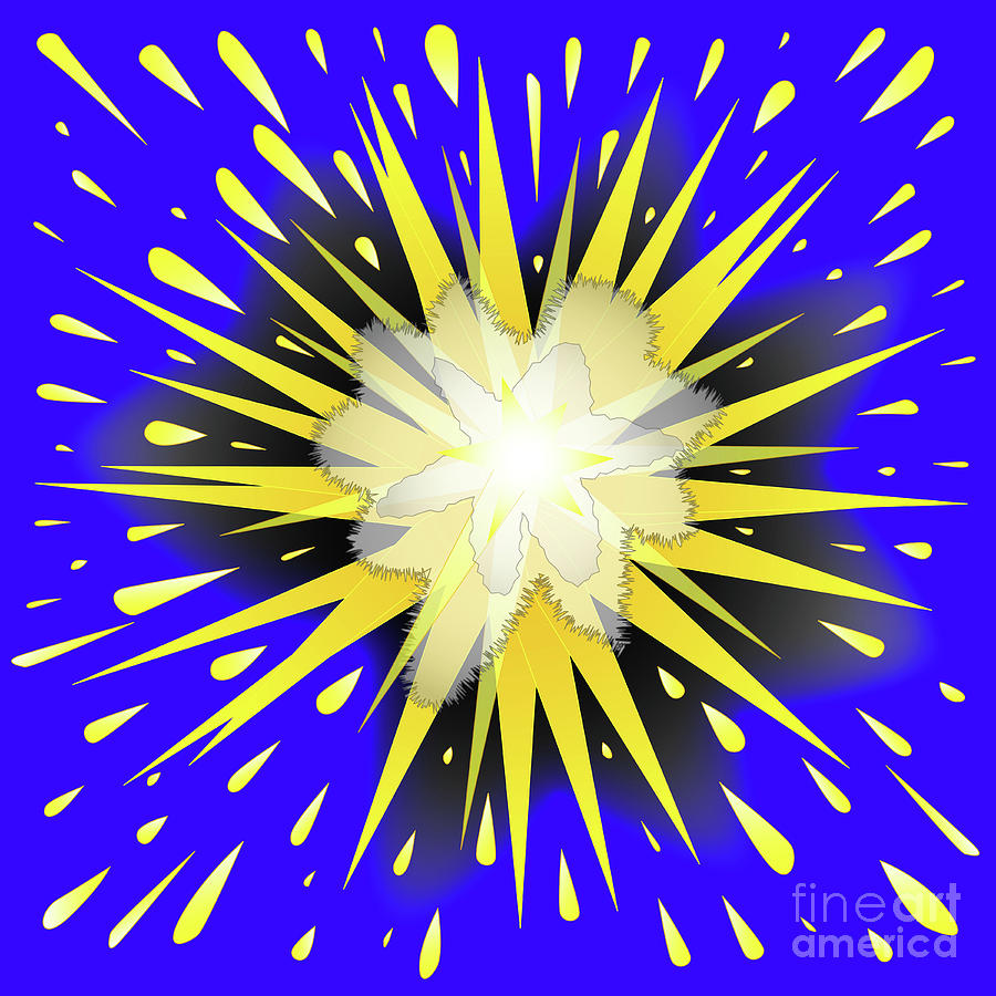 Blast Digital Art By Bigalbaloo Stock Fine Art America