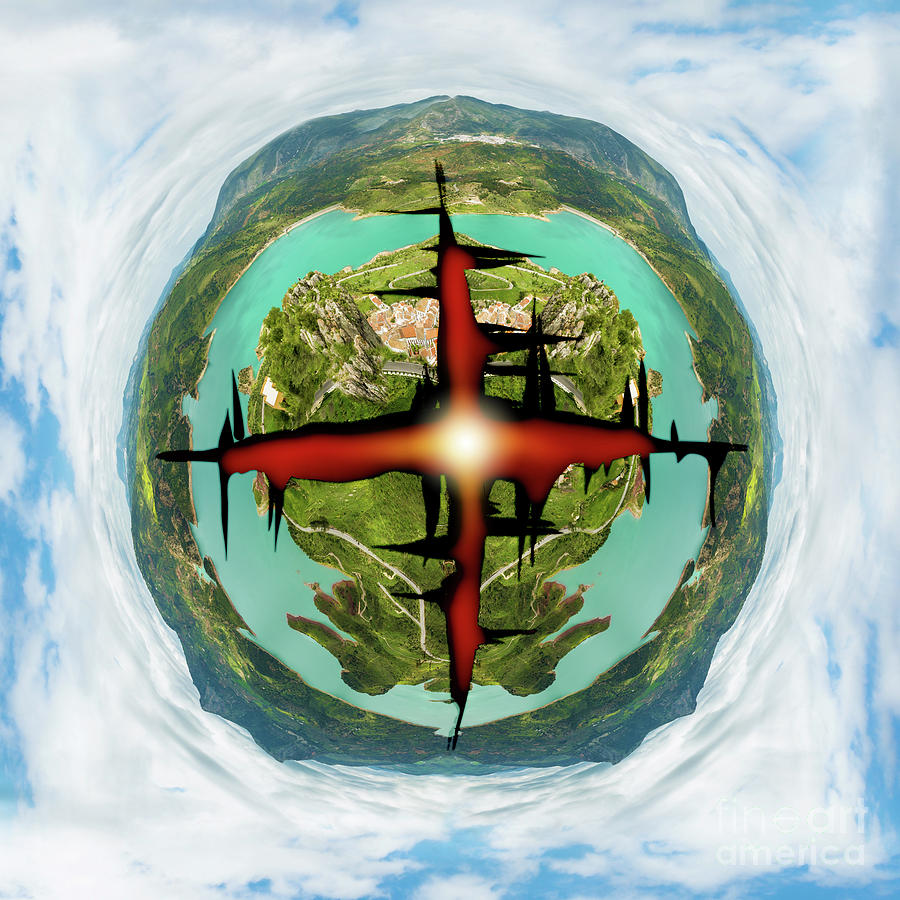 Blasted planet earth Photograph by Benny Marty Blasted planet earth Photograph by Benny Marty