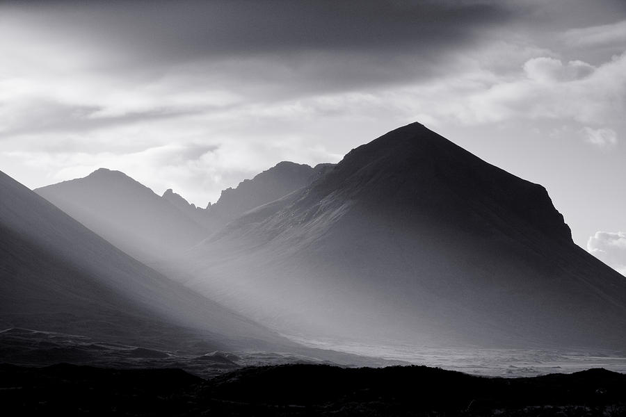 Blaven and Marsco on the Isle of Skye Photograph by John McKinlay